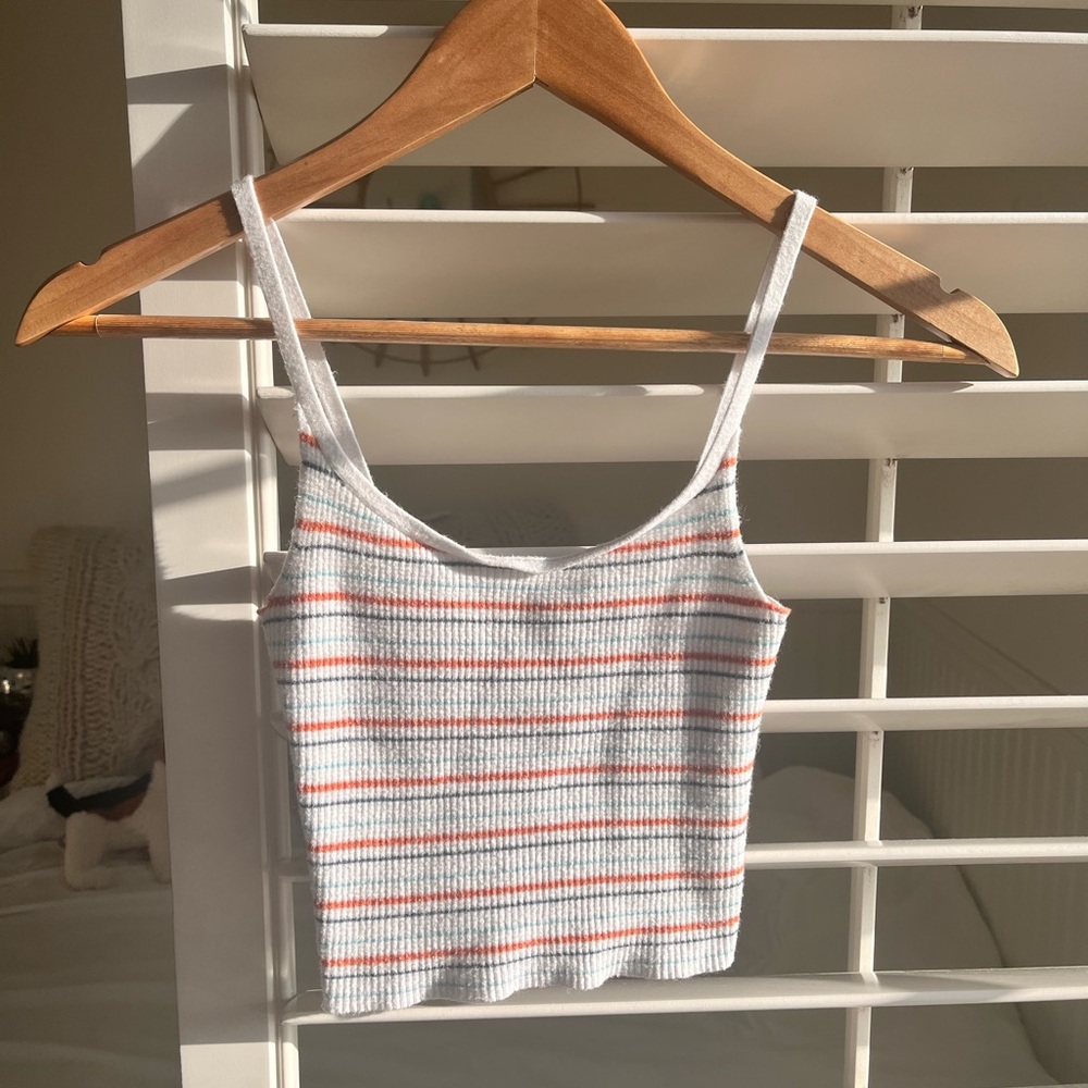 LA Hearts Striped Tank